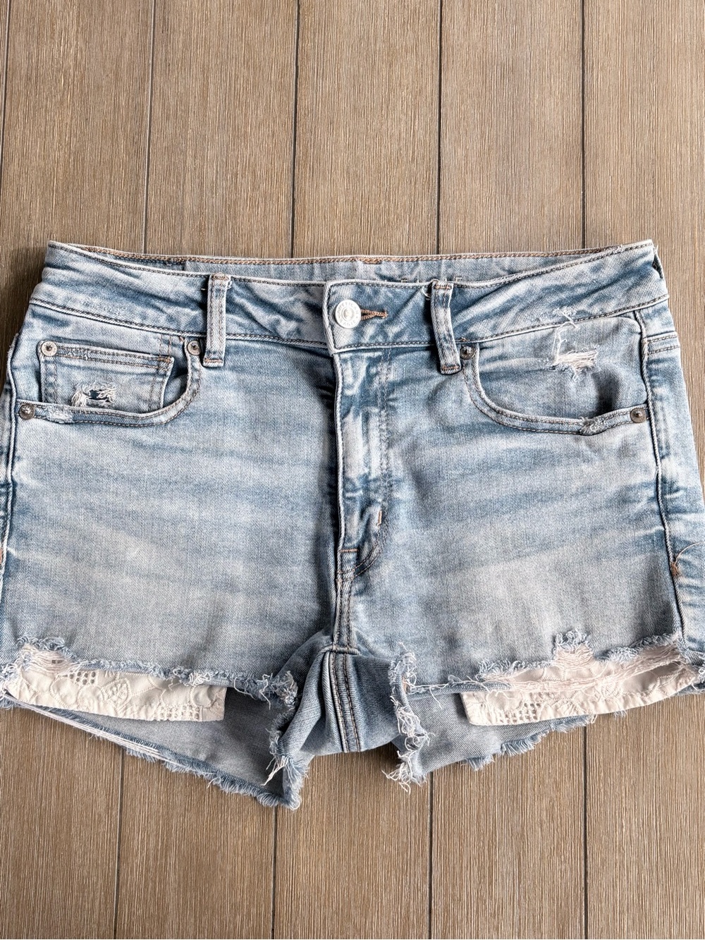 🌸Next Level Stretch American Eagle Shortie Shorts 🌸